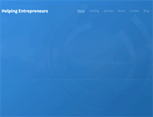 Tablet Screenshot of helpingentrepreneurs.com